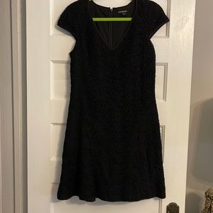 Black lace club Monaco a line mini dress